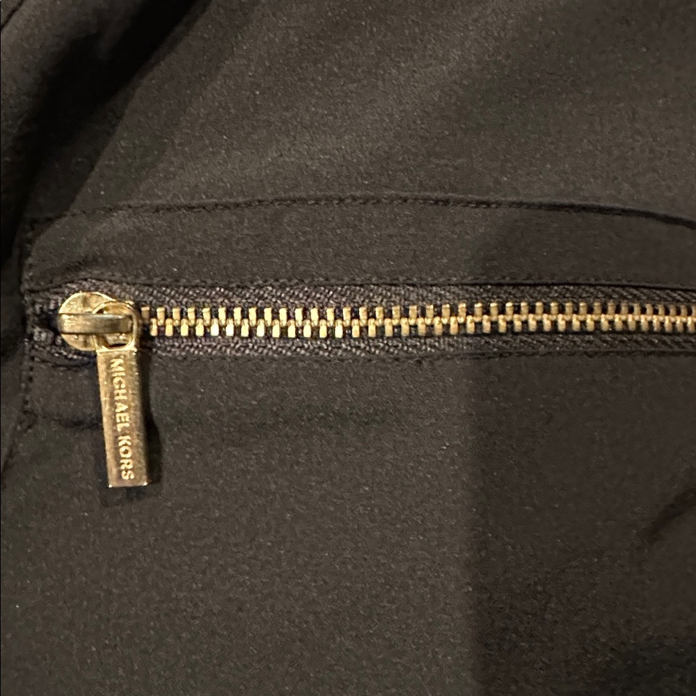 Michael Kors Black Top with Gold Accents - Picture 8 of 8